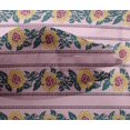 thumbnail image 4 of oneOone Viscose Chiffon Fabric Leaves & Floral Block Decor Fabric Printed BTY 42 Inch Wide, 4 of 4