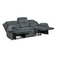 thumbnail image 6 of Lexicon Goodland Corduroy Double Reclining Sofa in Dark gray, 6 of 10