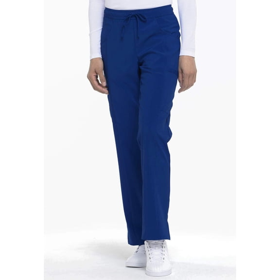 Dickies EDS Essentials Scrubs for Women, Drawstring Cargo Scrub Pants with Four-Way Stretch and Moisture Wicking DK010, L, Ga