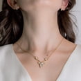 thumbnail image 4 of Set´s para Mujer con Cristal Fino Europeo Barroco- Bañado en Oro 14k y Rodio – Set´s  Elegante y Brillante-Aretes de Mujer de Moda- Joyería para Mujer de Moda- Regalo especial Ortiz Espinosa Temporada, 4 of 5