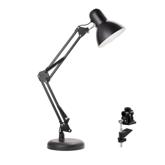Brazo oscilante de metal negro Wright de Lamp Newhouse Lighting, 61 cm