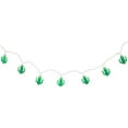 thumbnail image 5 of Northlight Green Cactus Patio Light Set - 6' White Wire - 10ct, 5 of 7