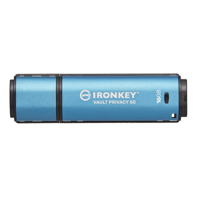 USB Kingston IronKey Vault Privacy 50 de 16 GB con cifrado