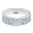 thumbnail image 1 of Unique Bargains Twisted Nylon Twine Thread Beading Cord 3mm 7M/23 Feet Extra Strong Braided Nylon String, Light Grey, 1 of 6