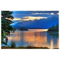 thumbnail image 1 of Great BIG Canvas | Rolled Mike Criss Poster Print entitled Sunrise on Lake Clark in Lake Clark National Park, Southcentral, Alaska, HDR image, 1 of 4