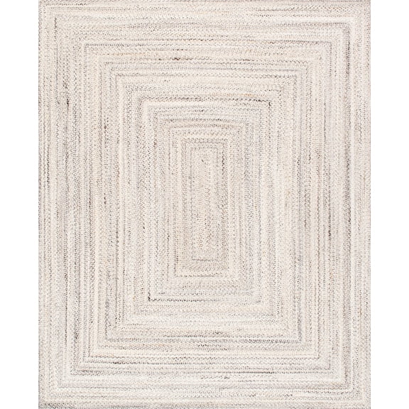 Pasargad Home Lagos 3' X 5' Hand Braided Ivory Rug - All Ages, Indoors & Outdoors