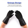 thumbnail image 2 of BreezyLife Heavy Duty Rubber Gloves, 14" 1 Pair Size Large, 2 of 6