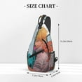 thumbnail image 3 of Chainsaw Man Sling Bag Crossbody Sling Backpack Chest Bag Daypack Purses Shoulder Bag For Women Men Travel Hiking, 3 of 7