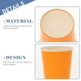 thumbnail image 2 of WHAMVOX Orange Paper Cups for DIY Crafts and Kids Art Projects Safe Environmental Material, 2 of 8