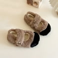 thumbnail image 6 of XXWXYD Girls 𝖢ozy Plush Lined Flats Lightweight Non-Slip Indoor/Outdoor House Shoes for Toddler Little Kid Baby Soft Sole Comfort Walking, 6 of 9