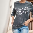 thumbnail image 3 of Gibobby Sudadera mujer Sudaderas de moda de gran tamaño para mujer con cuello alto sudaderas de manga larga trajes de otoño 2023(Gris,G), 3 of 4
