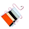 thumbnail image 2 of S Shape Clothes Hanger Multilayer Mental Clothing Rack Holder Pants Neckties Scarves Wardrobe Organizer, 2 of 3