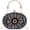 Black, variant on Women Rhinestone Evening Clutch Purse Bag Bling Glitter Sparkly Diamond Tote Bag Crystal Wedding Party Bag