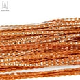 thumbnail image 5 of Gustave 3.3FT * 6.6FT Door String Curtain Wall Panel Fringe Window Room Divider Glitter Tassel Screen Ribbon Curtains for Wedding Home Party Decor "Light Brown", 5 of 10