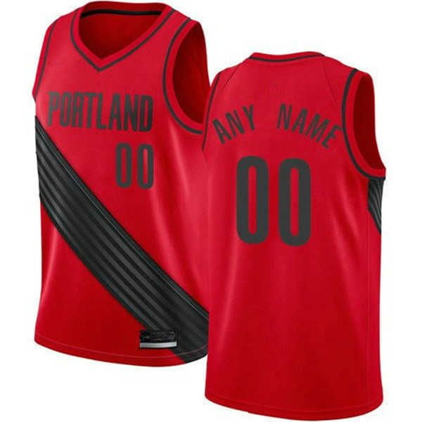 NBA_ Basketball Jerseys 75th Custom Men Women Youth Portland''Trail Blazers''Damian  Lillard 00 Joe Ingles Eric Bledsoe 27 Jusuf Nurkic''nba''print