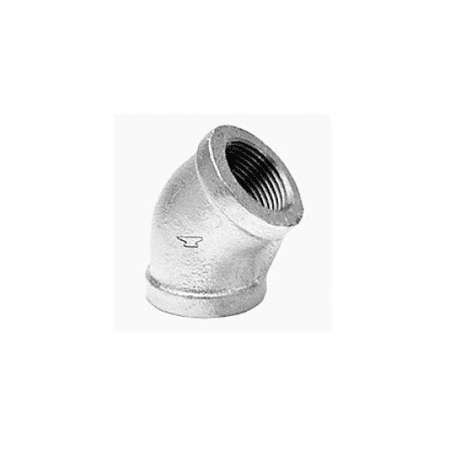 Int Elbow - ANVIL INTERNATIONAL INC 8700126504 1/4 Galvanized 45 DEG Elbow