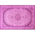 thumbnail image 1 of Ahgly Company Indoor Rectangle Medallion Pink Traditional Area Rugs, 8' x 12', 1 of 4