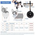 thumbnail image 6 of Wheel Adjustable Rear Support Wheelchair for Small Dogs, 6 of 6