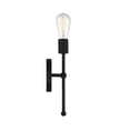 thumbnail image 6 of Trade Winds Lighting 1-Light Wall Sconce In Matte Black, 6 of 6