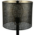 thumbnail image 4 of Laser-Cut Iron Table Lamp with Shade - 24.5" - Black and Gold, 4 of 4