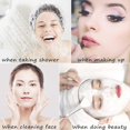 thumbnail image 3 of 100PCS Disposable Shower Caps, Individually Wrapped Waterproof Shower Caps, Home Use, Hotel Portable Travel - Transparent, 3 of 5