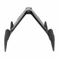 thumbnail image 4 of Steak Tongs, Compact Convenient Durable Food Clamp Safe Rugged  For Turning And Carrying Food For Resturant For Home Kitchen For Baking Tool 12in Black Bracket, 4 of 8