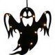 thumbnail image 1 of Lámpara colgante de Halloween Decoración de luces góticas de madera para fiesta de club (fantasma), 1 of 3
