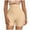 Beige, variant on BLVB Shapewear Shorts for Women Seamless High Waisted Body Shaper Shaping Boyshorts Underwear Girdle Panties
