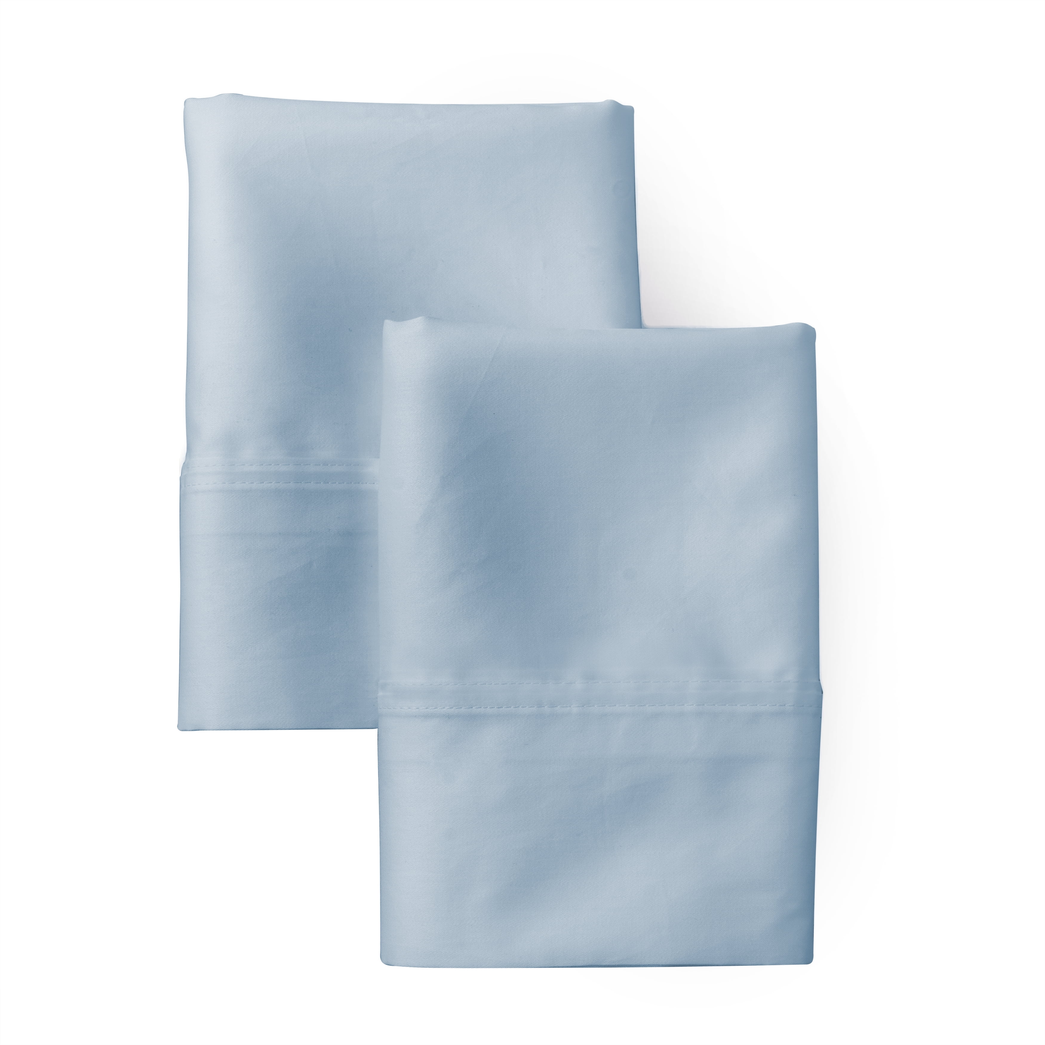 Better Homes & Gardens 300 Thread Count 100% Cotton Wrinkle Resistant Sheet Set, Twin Blue Chalk