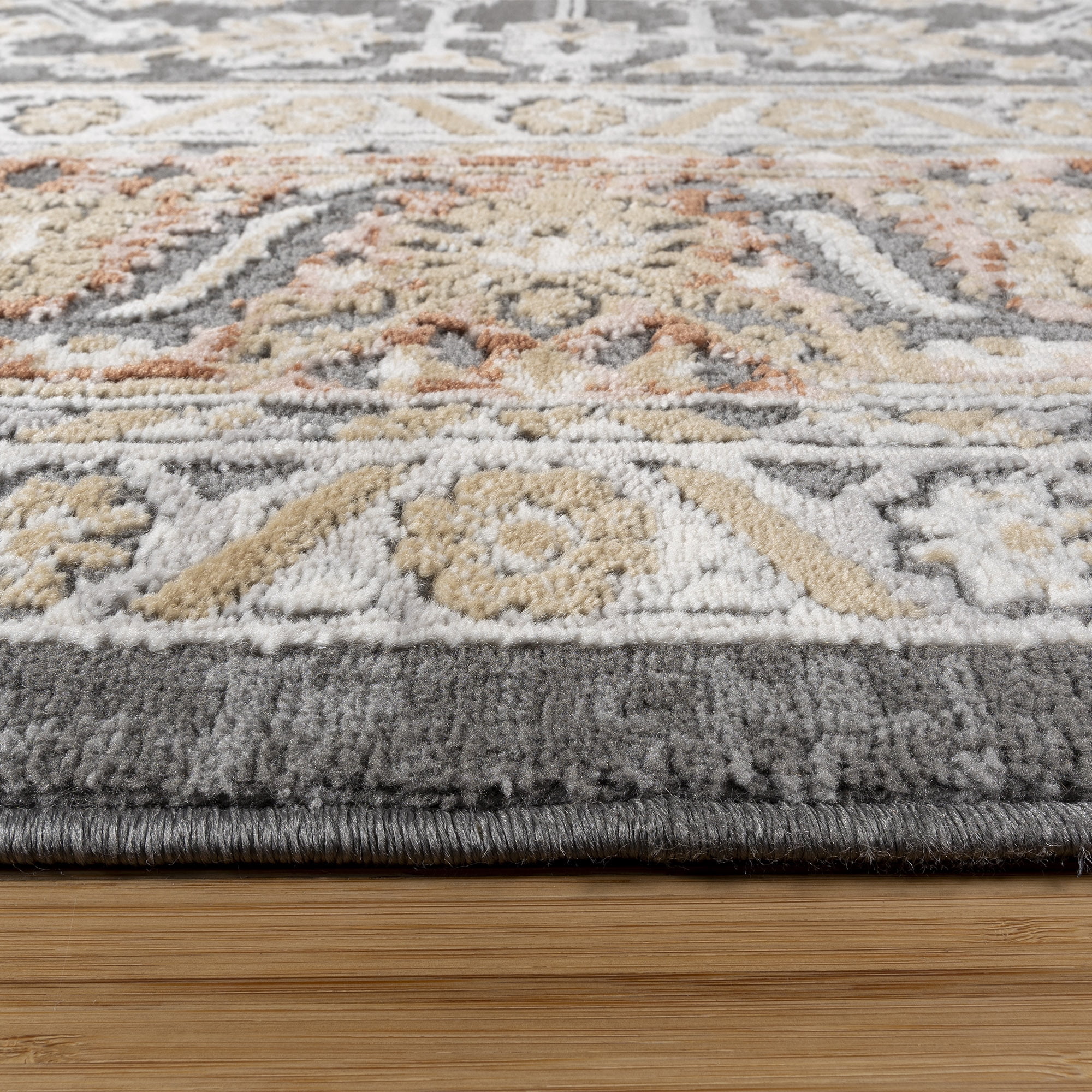 Arlo Afton Traditional Oriental Rust Area Rug, 6x9