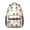 Princess and Flower, variant on Princess and Swan Black Pattern Backpack for School, Cute School Bag with Adjustable Shoulder Straps and Padded Back, 15.3"x11"x6.7"