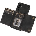 thumbnail image 6 of for Samsung Galaxy A54 5G Crossbody Wallet Case for Women, Bling Glitter PU Leather Phone Case with RFID Blocking Card Holder Cover for Samsung Galaxy A54 5G SZ Black, 6 of 16