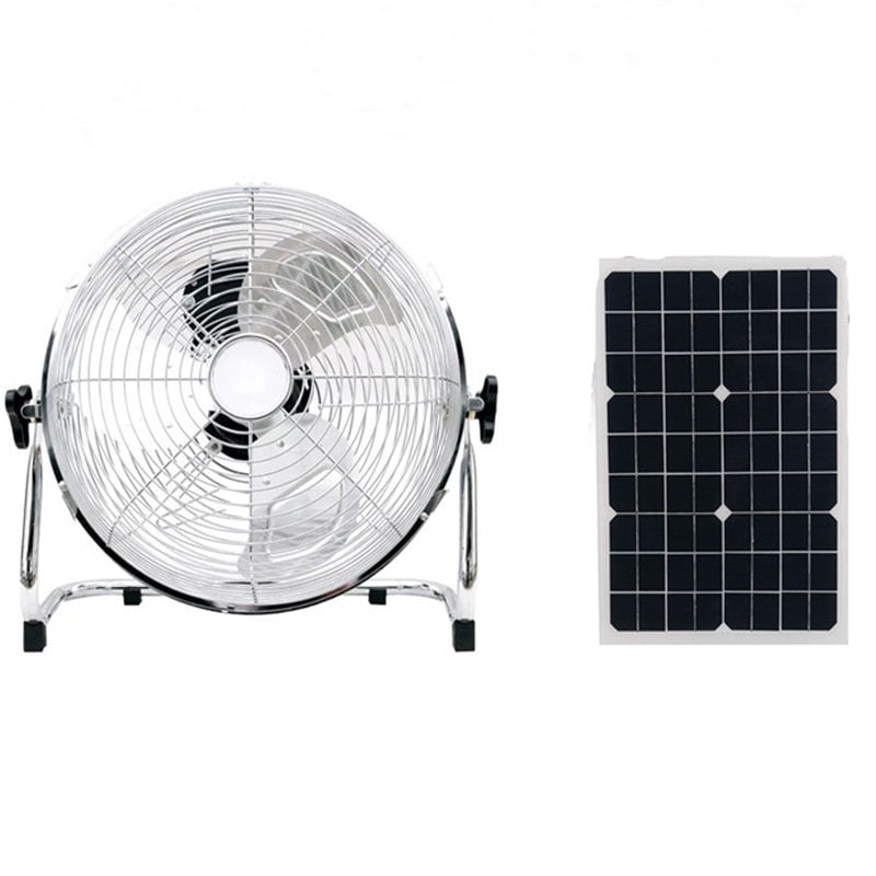 4 Inch Solar Panel Powered Fan Mini Portable Solar Energy Cooling Fan Ventilator 
