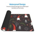 thumbnail image 3 of Xecao Cute Christmas Gnomes for Waterproof Mouse Pad - Extended Contour Mouse Mat, Large Gaming Mousepad Laptop Keyboard Mat with Non-Slip Rubber Base, 3 of 8