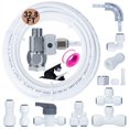 1 Kit 32.8ft Ice Maker Water Line Kit, 1/4