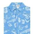 thumbnail image 2 of Monster Jam Megalodon Matching Family Hawaiian Button Down Shirt Toddler to Big Kid, 2 of 4