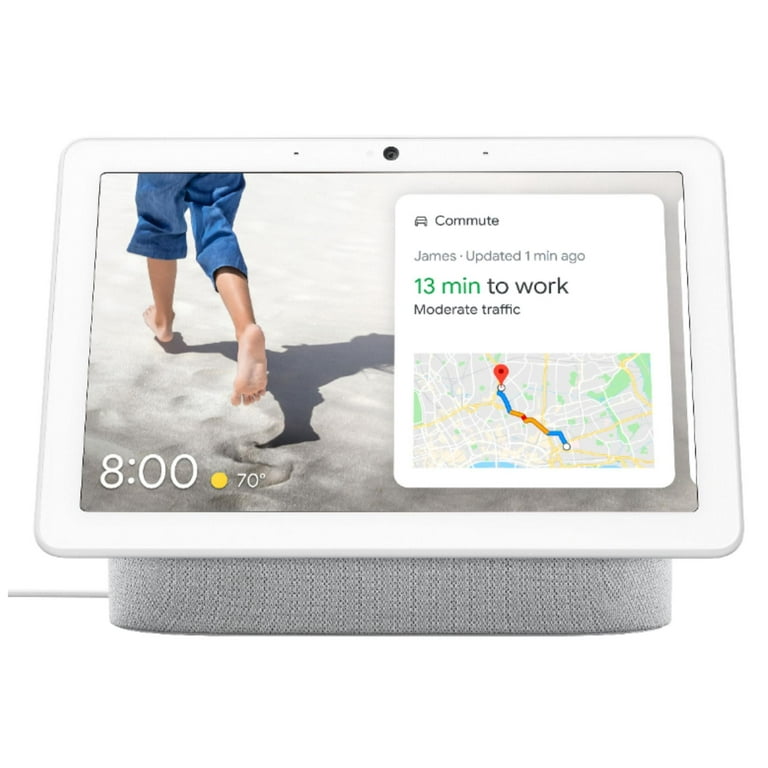 Google Nest Hub Max 10" HD Smart Display - Watch Videos and Stream Music  With Powerful Built-In Speaker - Chalk (GA00426-US) - Walmart.com