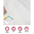 thumbnail image 6 of Red Aqua Stripe Kitchen Dish Towels for Drying Dishes Set of 2, Country Abstract Art Colorful Striped Waffle Weave Microfiber Hand Tea Bathroom Towels Quick Dry & Absorbent Towel 12x12, 6 of 7