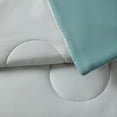 thumbnail image 6 of Mainstays Sage Green 4 Piece Bed in a Bag Comforter Set With Sheets, Full, 6 of 8