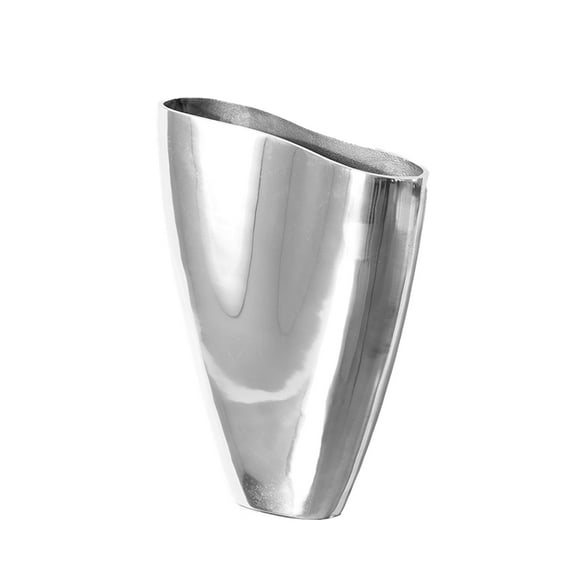 Serene Spaces Living Tulip Aluminum Vase, 3.5" Wide X 10" Long X 12" Tall