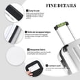 thumbnail image 3 of Gaeub Avocado With Seeds Print Luggage Handles Wrap Grips 2 Packs,Handle Covers for Travel Bag Access/Grips/Identifiers/Markers/Covers/Gripper for Suitcases Carry, 3 of 9