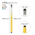 thumbnail image 2 of Unique Bargains 4pcs Stylus Pens for Touch Screens Capacitive Stylus Tablet Pen for Universal Touch Devices, Gradient, 2 of 7