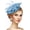 Blue, variant on Fascinator Tea Party Hat - Veil Mesh Derby Kentucky Hat for Women Cocktail Wedding