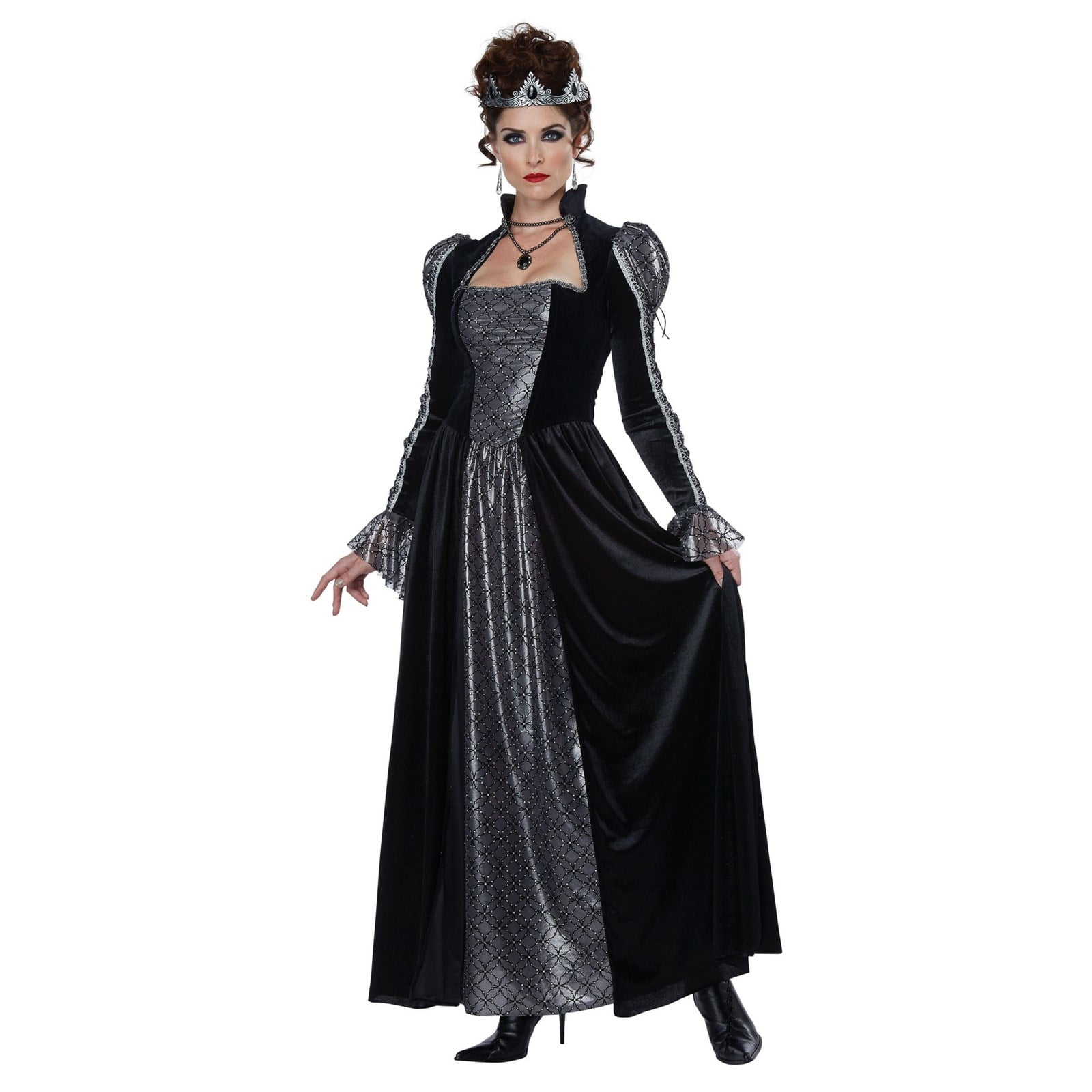 skeleton corset dress Skeleton Corset Dress for Adults Women Halloween Party Costume Cosplay  Accessories, Black, Size S Small