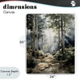thumbnail image 4 of Stupell Industries Farmhouse Through The Woods Pathway Canvas Art, 24 x 30, by Franklyn Gregory, 4 of 8
