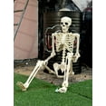 thumbnail image 6 of Seasons 5 FT Pose-N-Stay Life Size Skeleton with Realistic Posable and Movable Joints Halloween Decoration for Crazy Bonez Skeleton Line, 6 of 8