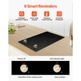 thumbnail image 5 of KFFKFF Induction Stove, 1800W Electric Tabletop Heater, Dual Knob-Controlled Burner, Integrated Induction Stove with 12 Heat Levels, Glass Top, Automatic Power-Off, 5 of 9
