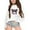 Z04-04blanc, variante sur AJIWYH Chandail à Capuchon pour Fille Chandail pour Enfant Fille Automne et Hiver à Lettres Imprimées Col Rond Chandail à Manches Longues Manteaux pour Enfants Rouge, 3-4 Ans