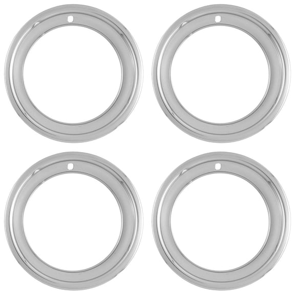 15" RALLY WHEEL 3" DEEP TRIM RINGS BEAUTY RING STEEL WHEELS for CHEVY GMC