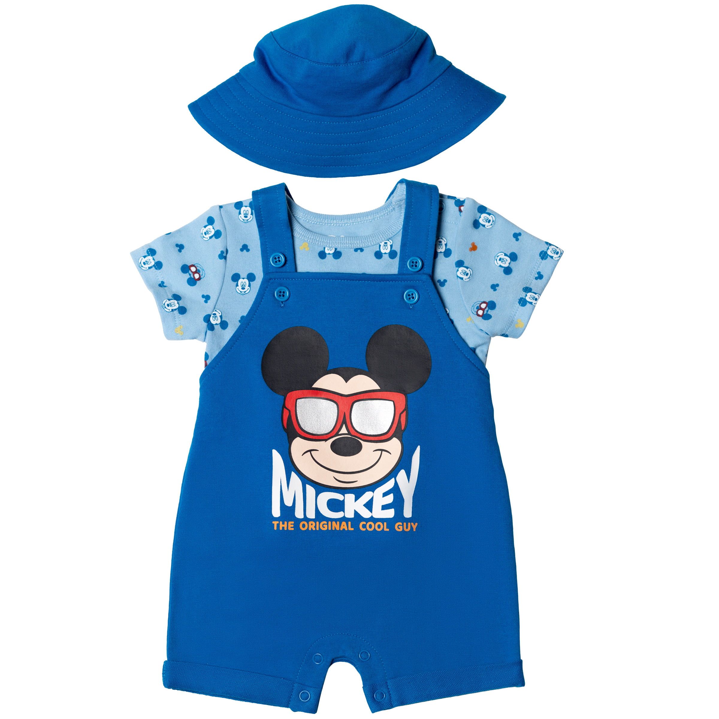 Mickey mouse one piece baby disney with Mickey  ears hat size 6/9 months 